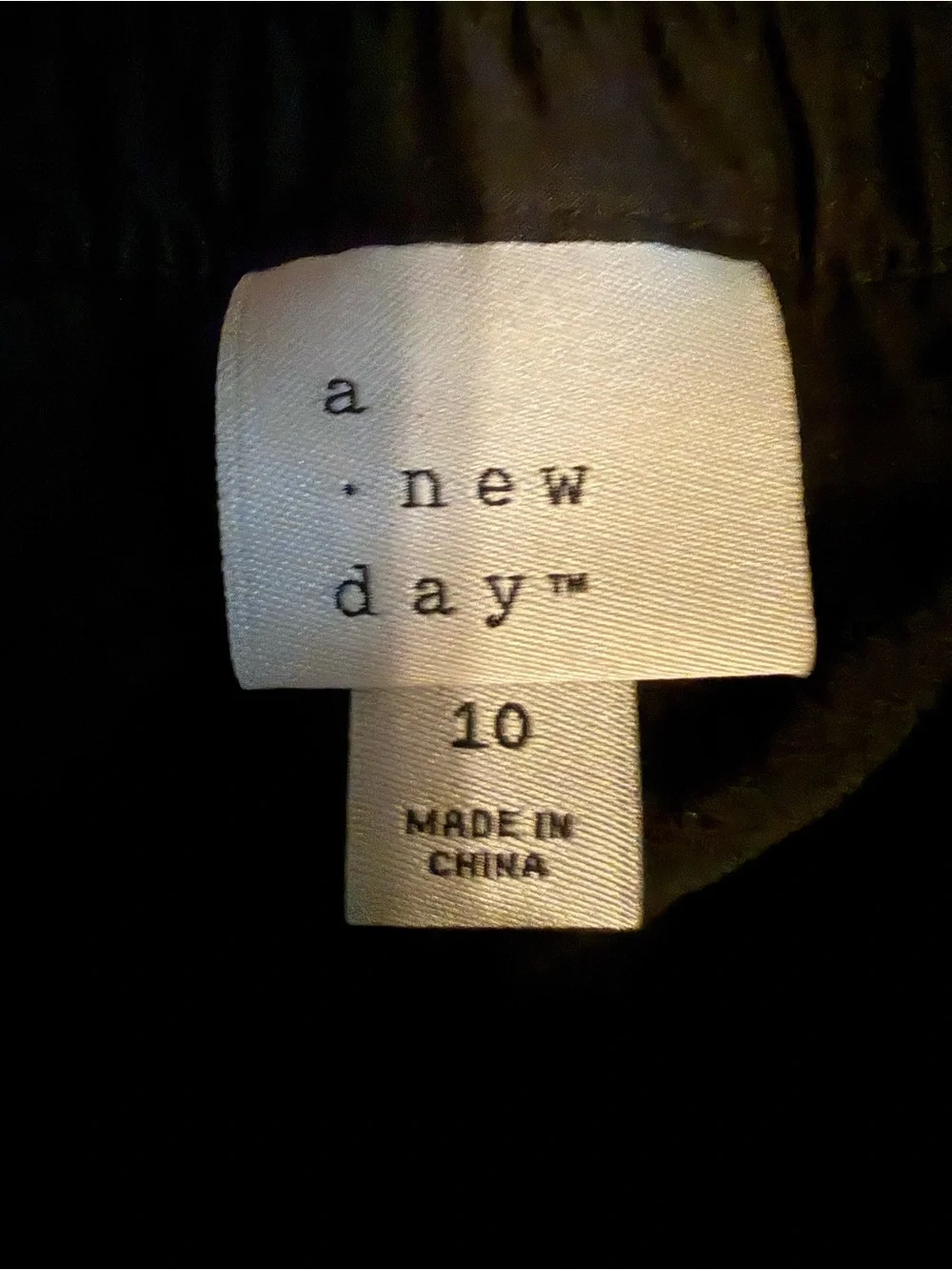 Black Parachute Jogger Pants size 10 A New Day